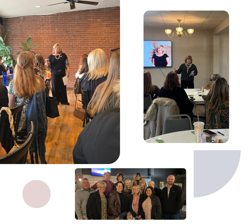 Derlene speaking collage